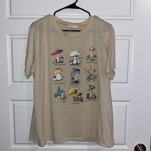 Romwe Mushroom Shirt